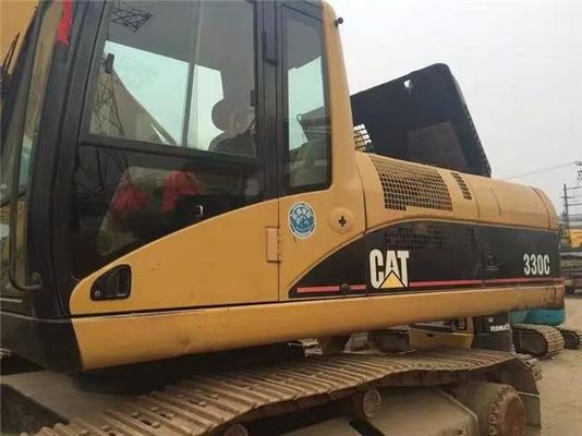 حفاری گربه استفاده شده برای ساخت جاده، CAT 330C حفاری هیدرولیک