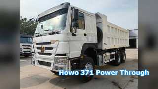 کامیون Howo Sinotruk 371 برای مشاغل سخت